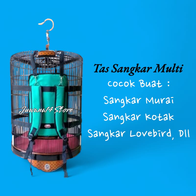Tas sangkar burung murai  lovebird tas sangkar burung kotak tas sangkar burung multifungsi