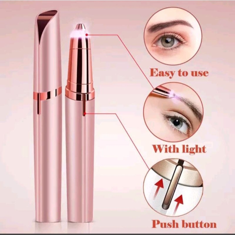 alat cukur alis alat pencukur alis cas USB