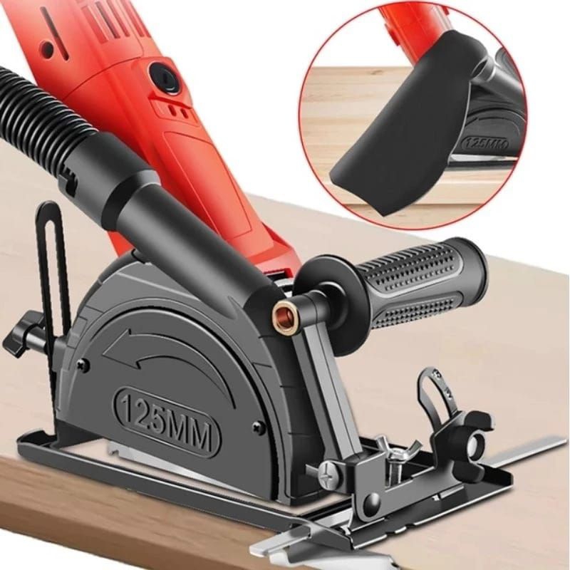 Bracket Dudukan Gerinda Anti Debu Circular Saw Support 4 & 5 inch Stand Holder Gerinder table saw DI