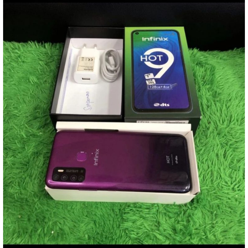 Infinix Hot 9 4/128gb second fullset