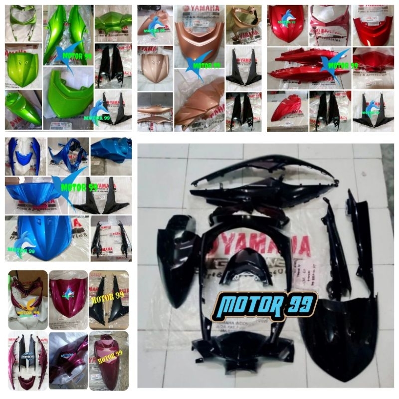 Paket cover body halus Full set mio soul gt 115 ori ygp