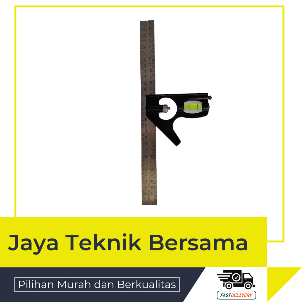 

WOIRX Penggaris Siku L T Waterpass Kombinasi 30 cm