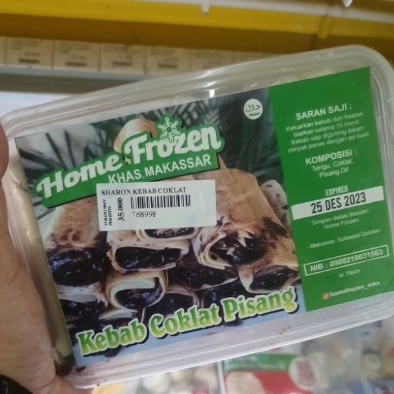 

Sharon kebab coklat pisang