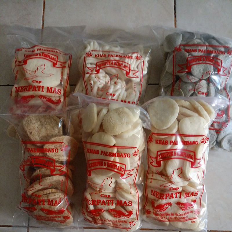 

Paket Murah 2 (Kemplang Kecil 2+Besar+Kerupuk+Jengkol+Kulit)