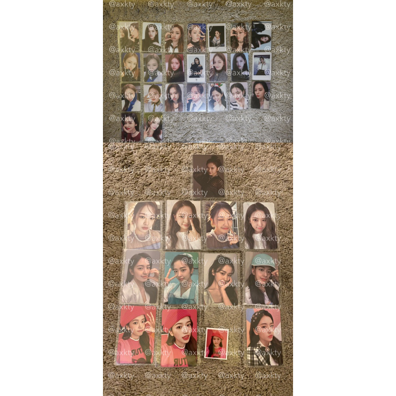 yujin ive photocard (eleven era benefit pob pc sg22, sg23, fankit, scawaii, dewytree)