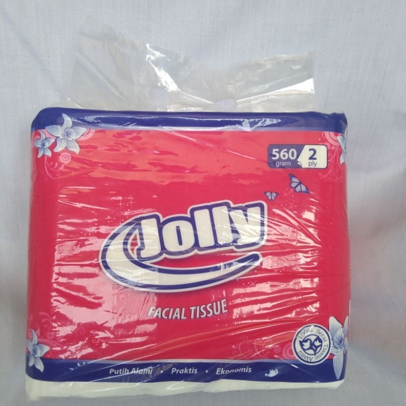 FACIAL TISSUE JOLLY/ tisu Jolly /TISU JOLLY 560gram