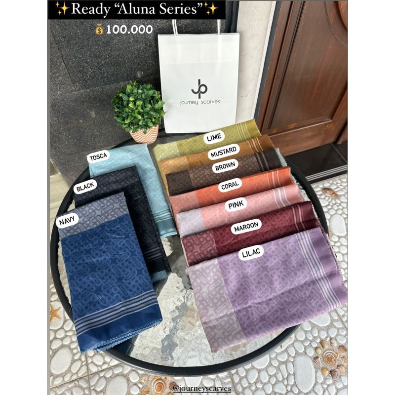 PROMO TERMURAH JILBAB JOURNEY REGULER ALUNA SERIES