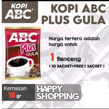 

KOPI ABC PLUS 25 GRM [PAKET HEMAT DAPAT 2 RENTENG]