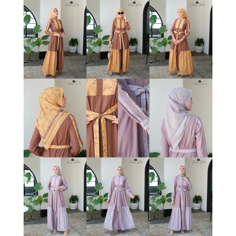 RANIYA dress by ZALIFA,gamis model terbaru 2023,gamis remaja dewasa