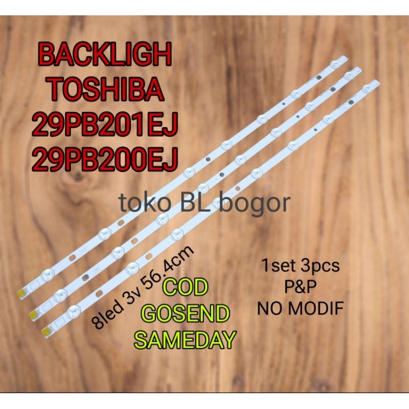 LAMPU LED BACKLIGHT TV TOSHIBA 29PB 29PB201 29PB200 29PB200EJ 29PB201EJ