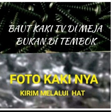 BAUT KAKI TV POLYTRON