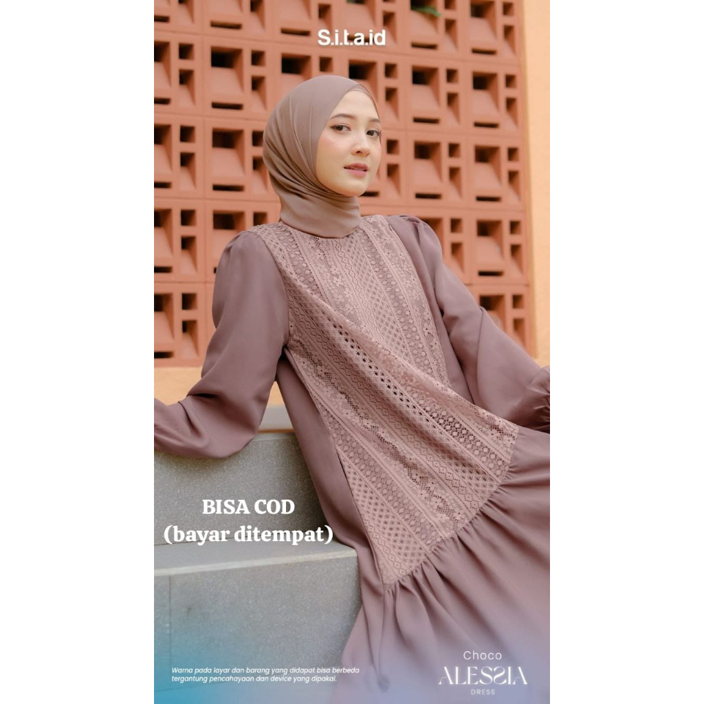 Sita.id Alessia Dress Gamis Wanita Terbaru