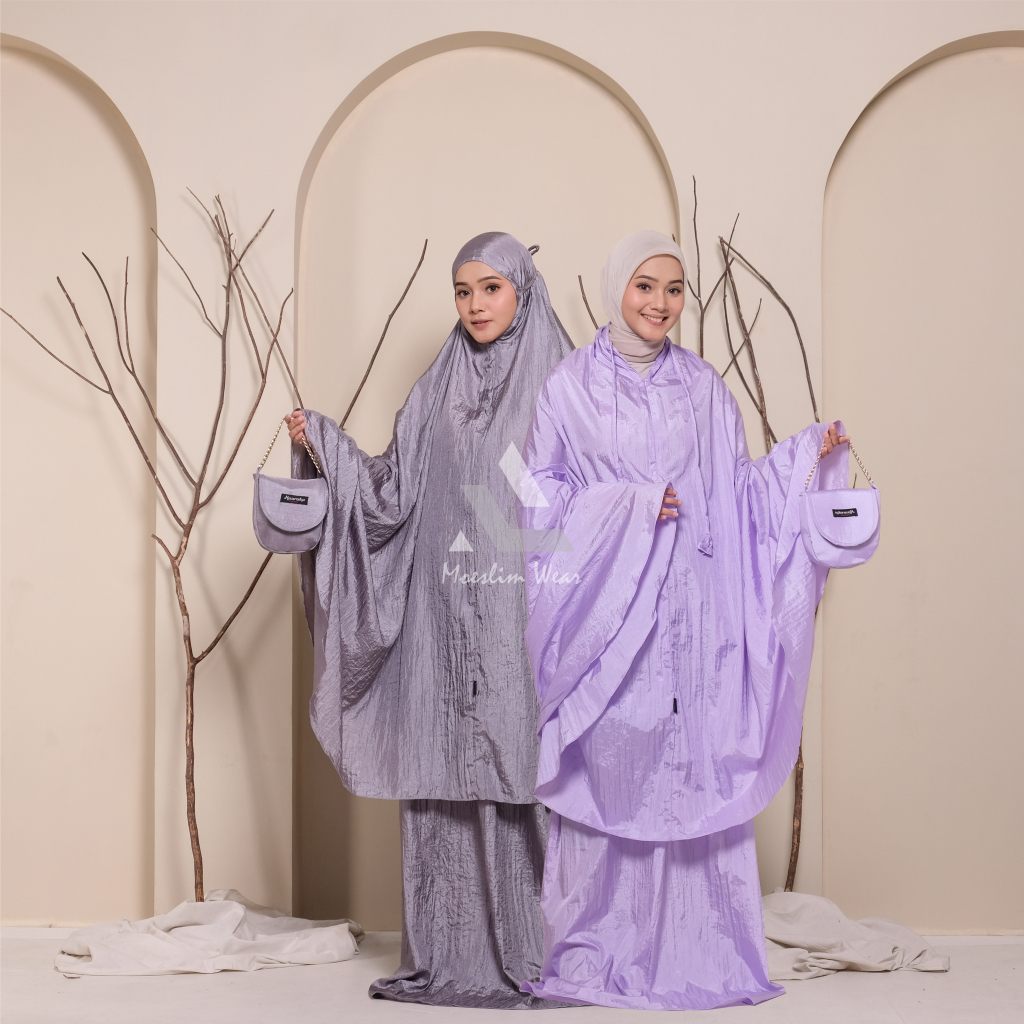 Mukena Dewasa Jumbo Mukena Parasut Traveling