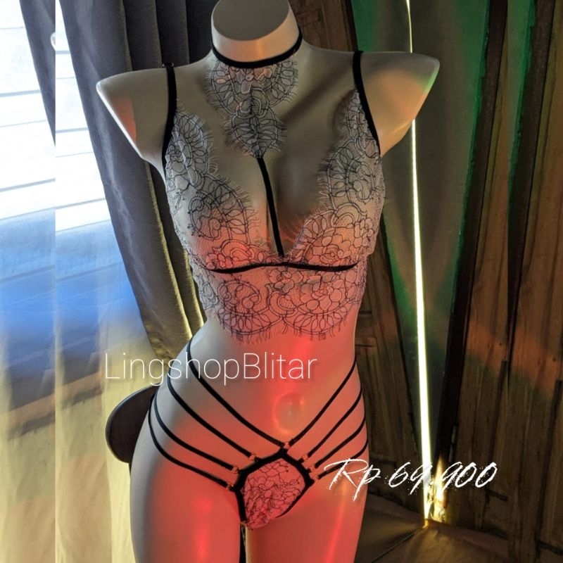 Bikini Two pieces lace strape Seksi Dewasa