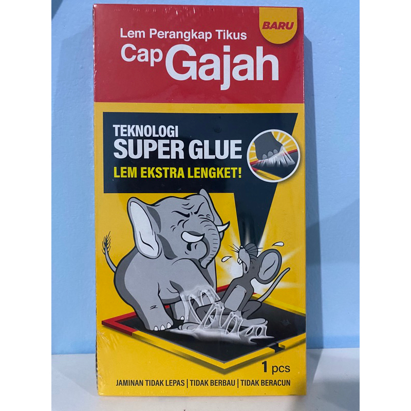 Lem Perangkap Tikus dan Hama Cap Gajah