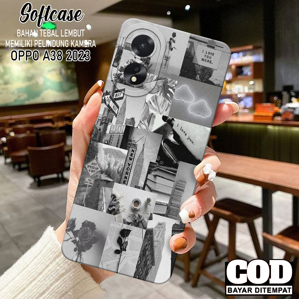 Case Hp Oppo  A38 2023 - Softcase Oppo  A38 2023 Terbaru - Casing Oppo  A38 2023 - Kesing Oppo  A38 