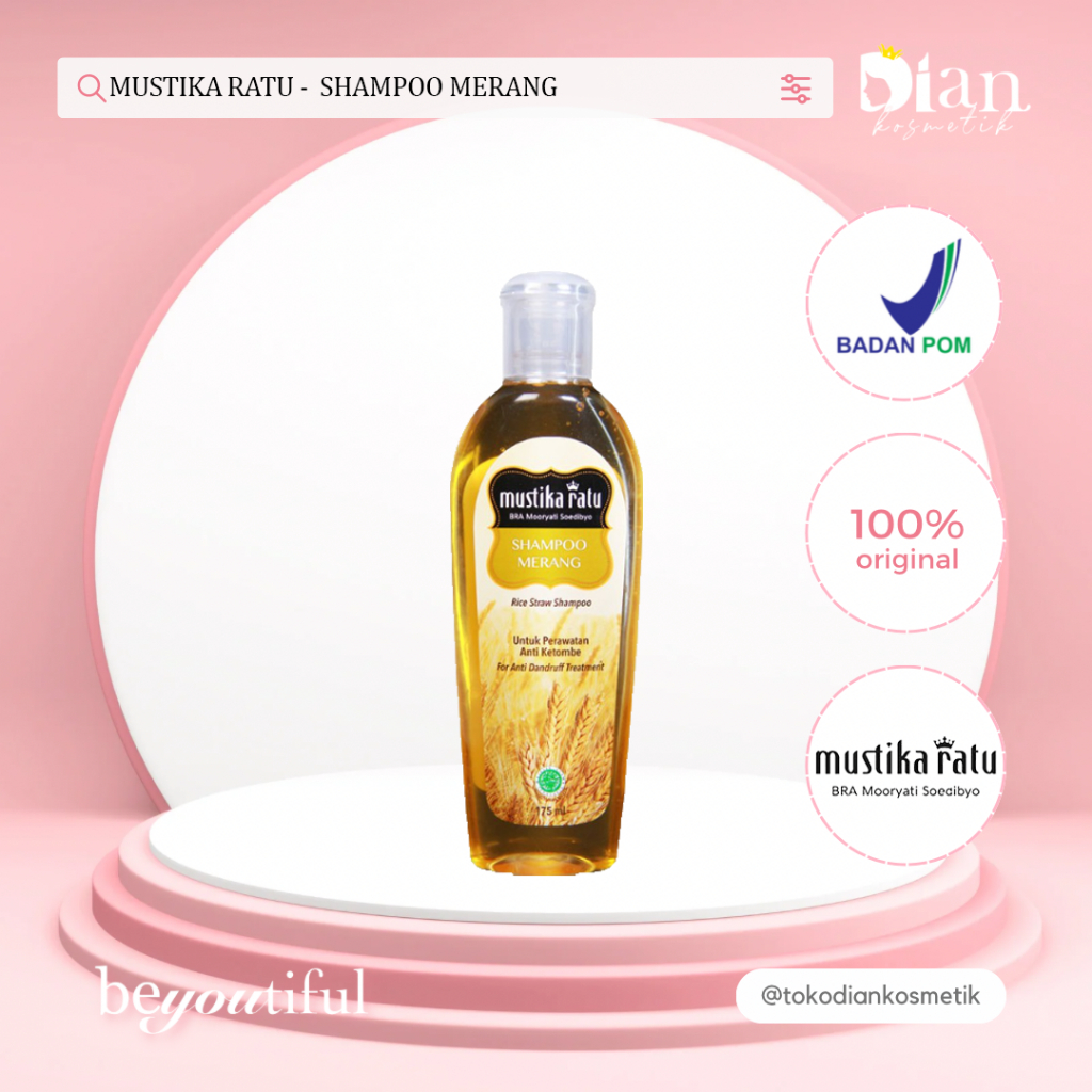 MUSTIKA RATU -  SHAMPOO MERANG