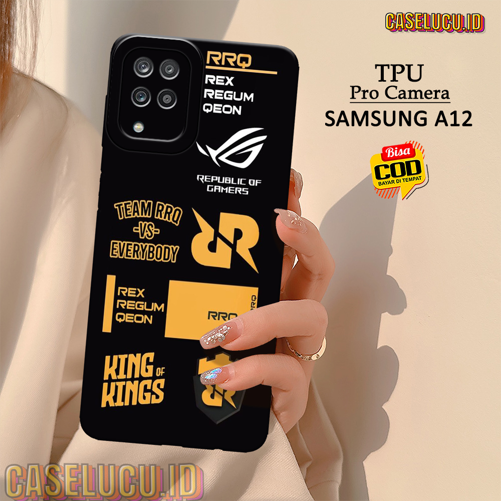 Casing Hp Samsung A12 Terbaru - Fashion Case Gaming - Case Samsung A12 - Soft Case Hp Samsung A12 - 