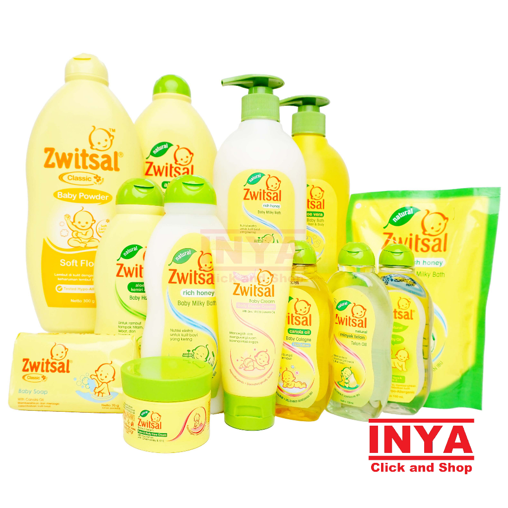 Zwitsal Baby Powder, Soap, Hair & Body, Hair Lotion, Oil, Telon, Cologne, Cream Wajah - Baby Skincar