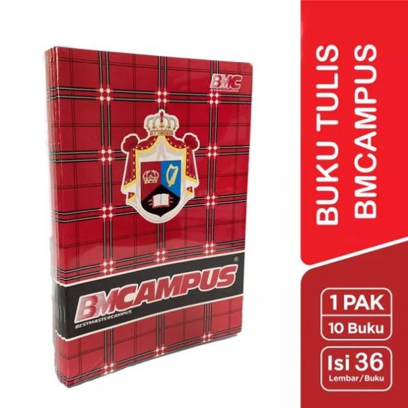 

HJK (1pack) Buku Tulis Campus 36 Lembar/ Buku Tulis Boxy Big boss Murah