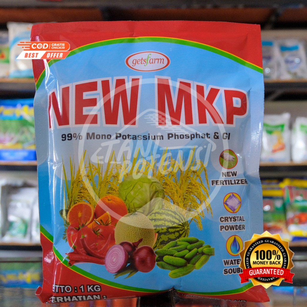 Pupuk Ferti Mkp (99% Mono Kalium Phospat & GI ) / Mkp Plus Isi 1kg / Ferti Mkp Plus / Pupuk Makro Ma