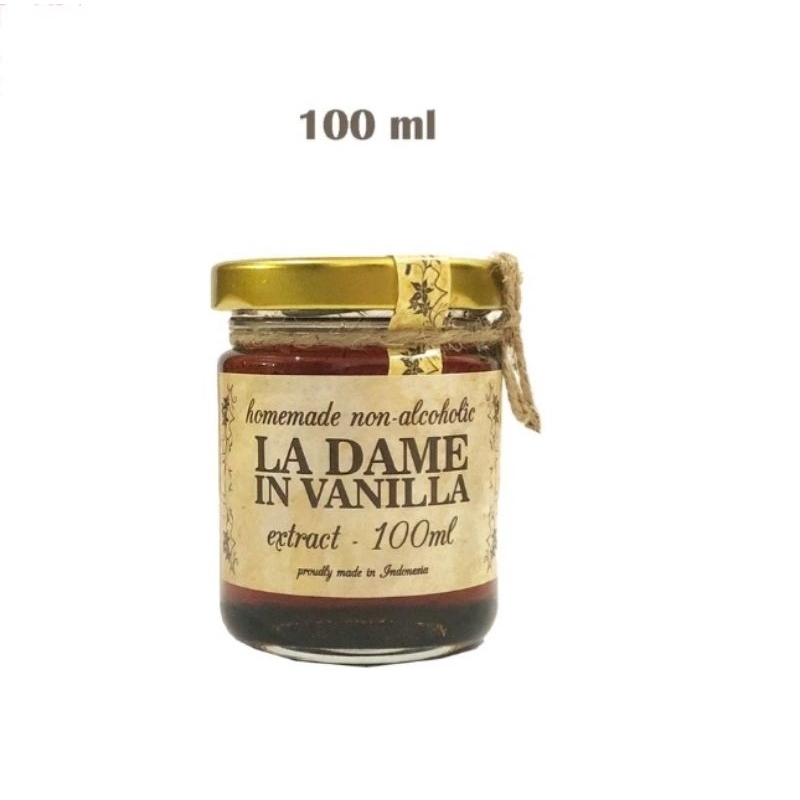 

La Dame in Vanilla Extrac 100 ml Halal MUI