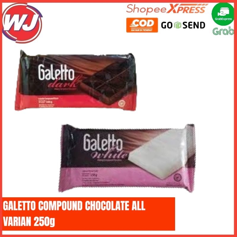 

GALETTO COMPOUND CHOCOLATE ALL VARIAN 250g