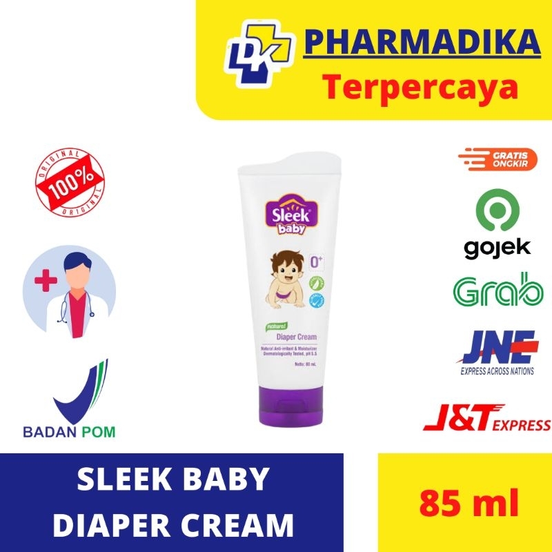 SLEEK BABY DIAPER CREAM - KRIM RUAM POPOK BAYI