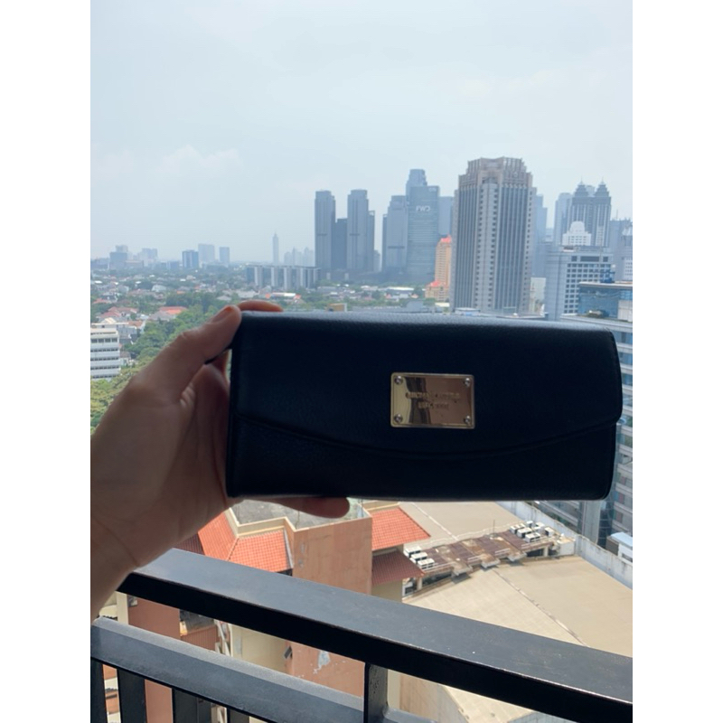 NEGO Dompet MK Black Wallet Preloved [ORIGINAL]