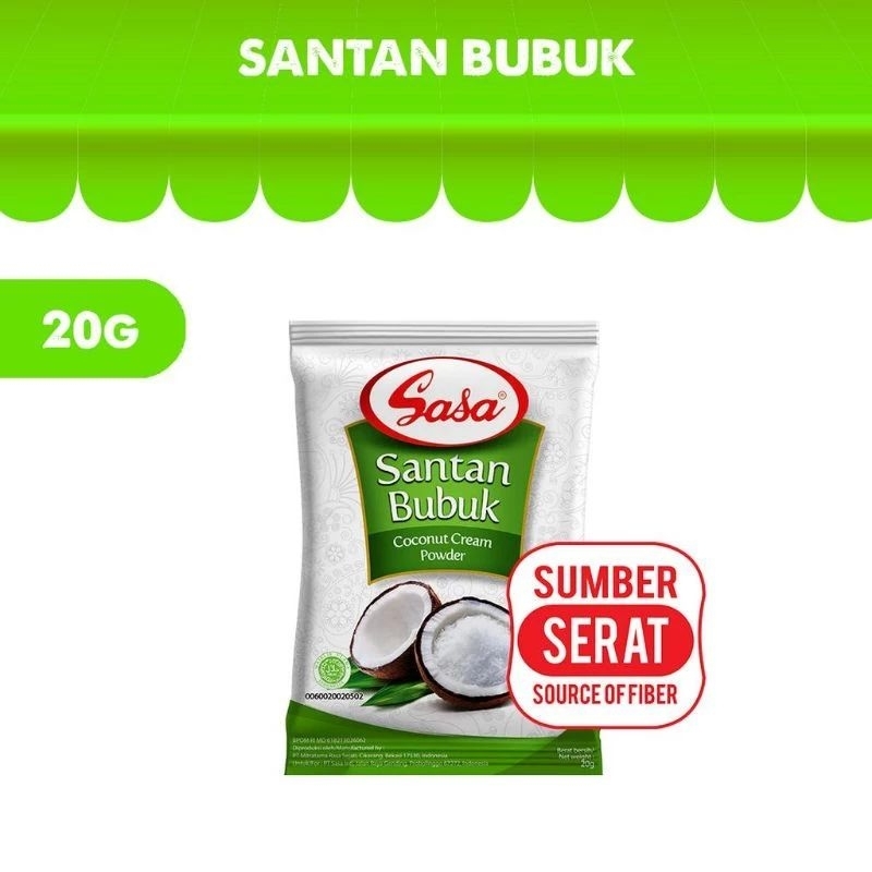 

Santan sasa Bubuk 20gr dan cair 65ml