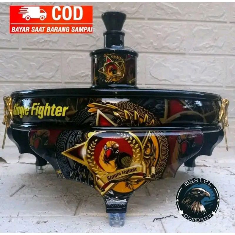 TEBOK LOVEBIRD PVC BATMAN MOTIF SINGLE FIGHTER