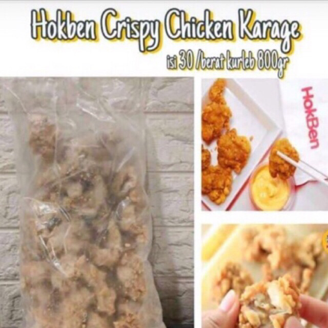 

Hokben Crispy Chicken Karage 1kg