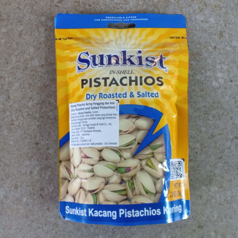 

Kacang Pistachio Kering 150 gram
