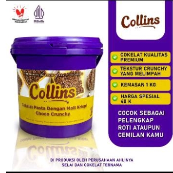 

COKLAT COLLINS CHOCO CRUNCY @1kg