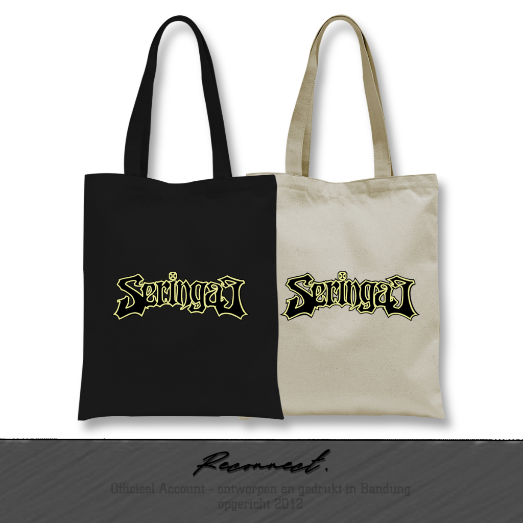 Reconnect Totebag Motif Band Logo Seringai - GRATIS TAMBAH NAMA