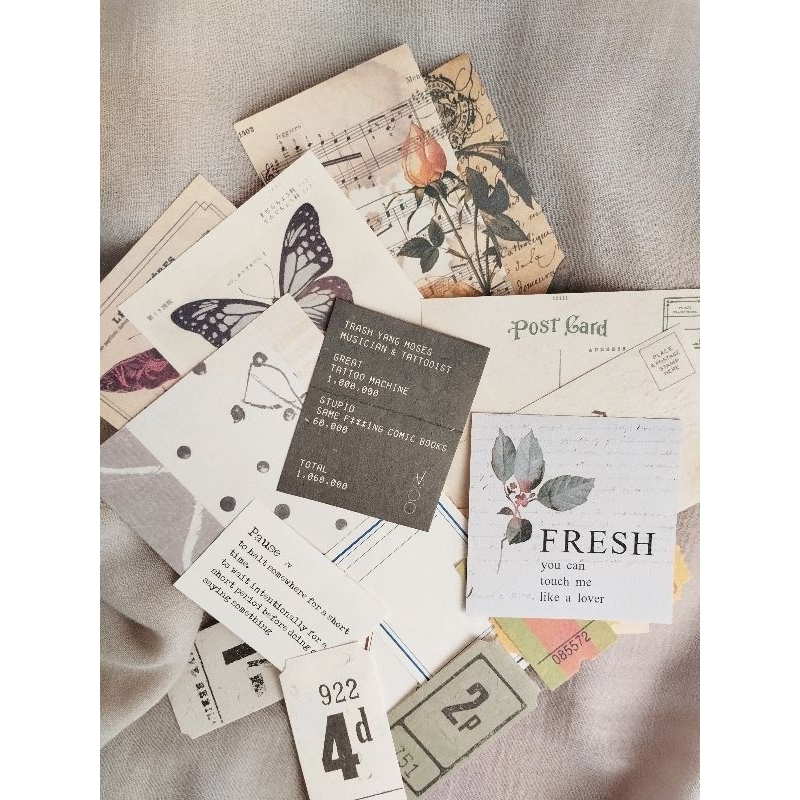 

VARIOUS PAPER OR STICKER