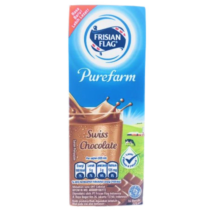 

FRISIAN FLAG UHT SWISS CHOCOLATE 225ML