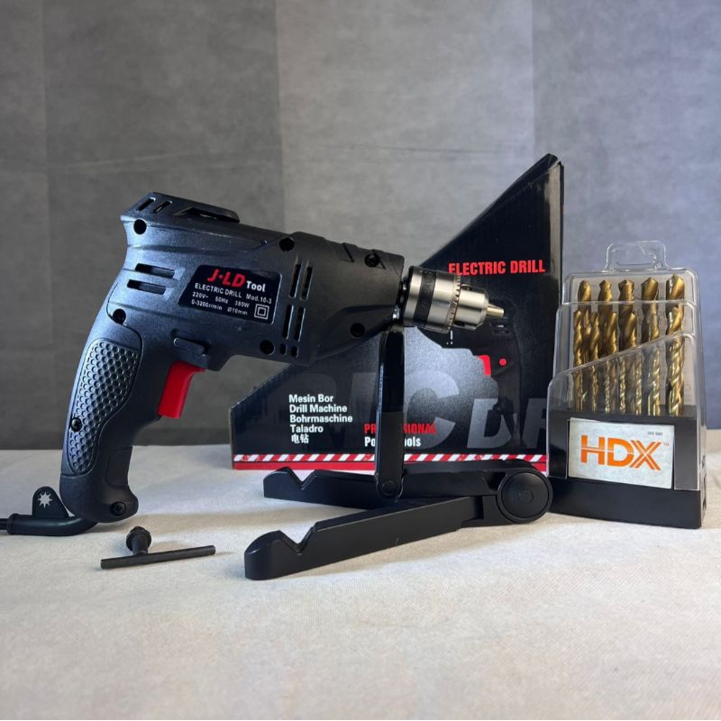 JLD bor listrik garansi resmi bonus mata bor HDX amerika asli mata bor besi lebih tajam dari nachi