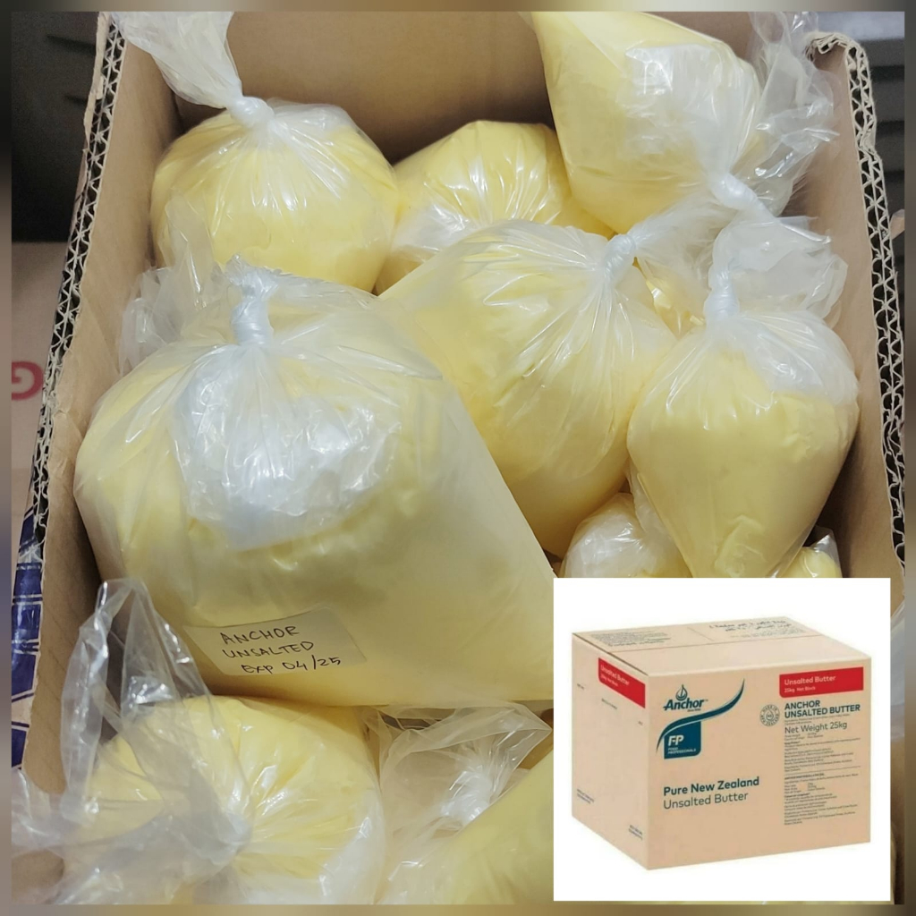 

anchor butter unsalted 1kg