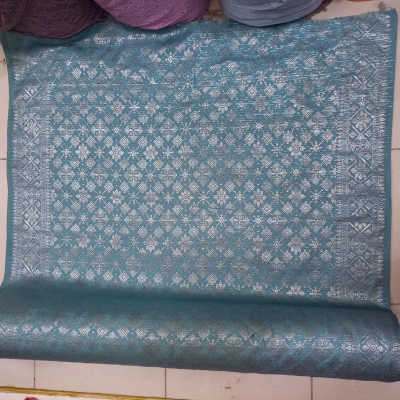 BAHAN songket / songket palembang / songket tenun / songket murah / songket meteran / songket premiu