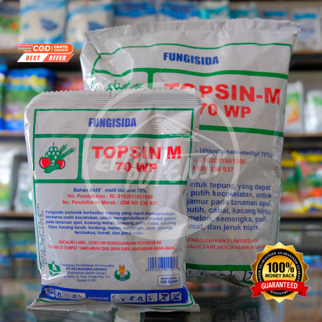 FUNGISIDA TOPSIN-M 70 WP - 100GRAM - TOPSIN PUTIH