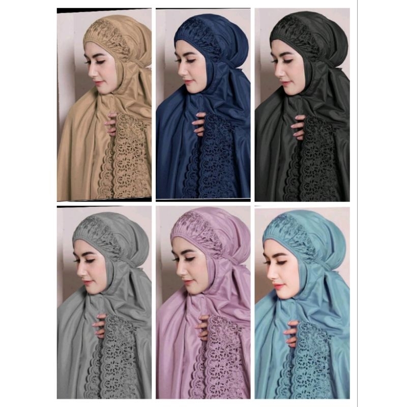 Promo Mukena Khadijah bordir premium original