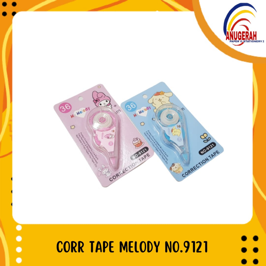 

CORRECTION TAPE MELODY NO.9121 (PCS)