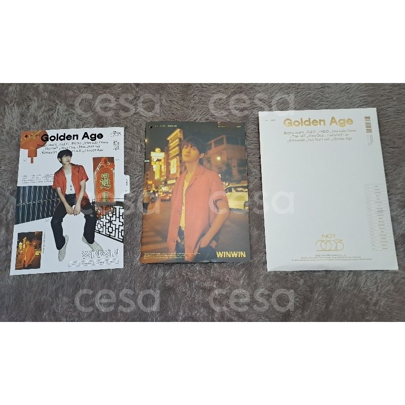 NCT 2023 GOLDEN AGE COLLECTING VER ALBUM ONLY WINWIN