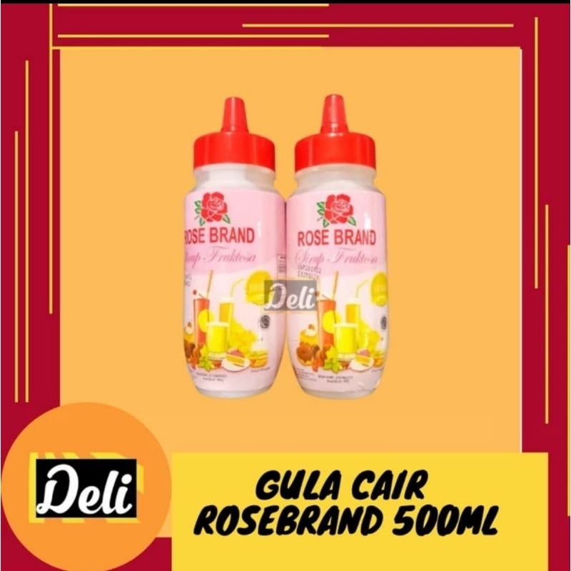 

Rosebrand Gula Cair Sirup Fruktosa 500ml