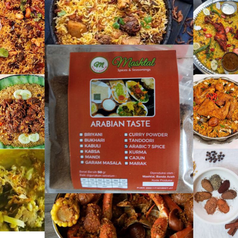 

Bumbu Arabian Taste All Varian 50 gr