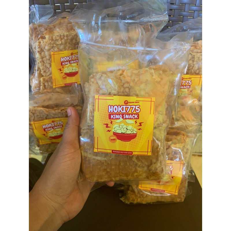 

KERIPIK TEMPE 100% Gurih BY HOKI775 lpg