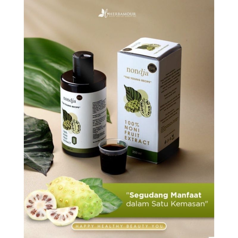 

Nondja (Noni Van Jafa) HERBALOV yang Ekstrak Mengkudu diifermentasi Selama 3 Tahun Raja Herbal untuk Kesehatan dsn Kecantikan Mengatasi Migrain Memperbaiki Organ dalam Sehat dari Berbagai Penyakit