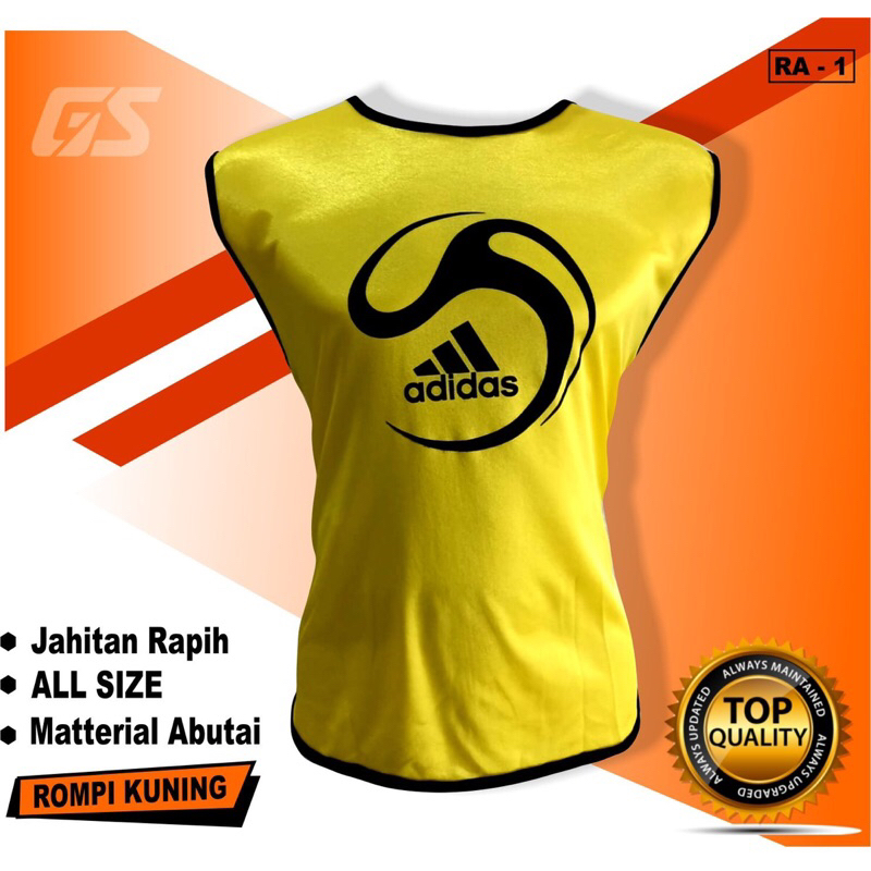 Atasan baju olahraga Rompi Futsal Rompi bola Rompi latihan atasan olahraga futsal bola unisex Rompi 