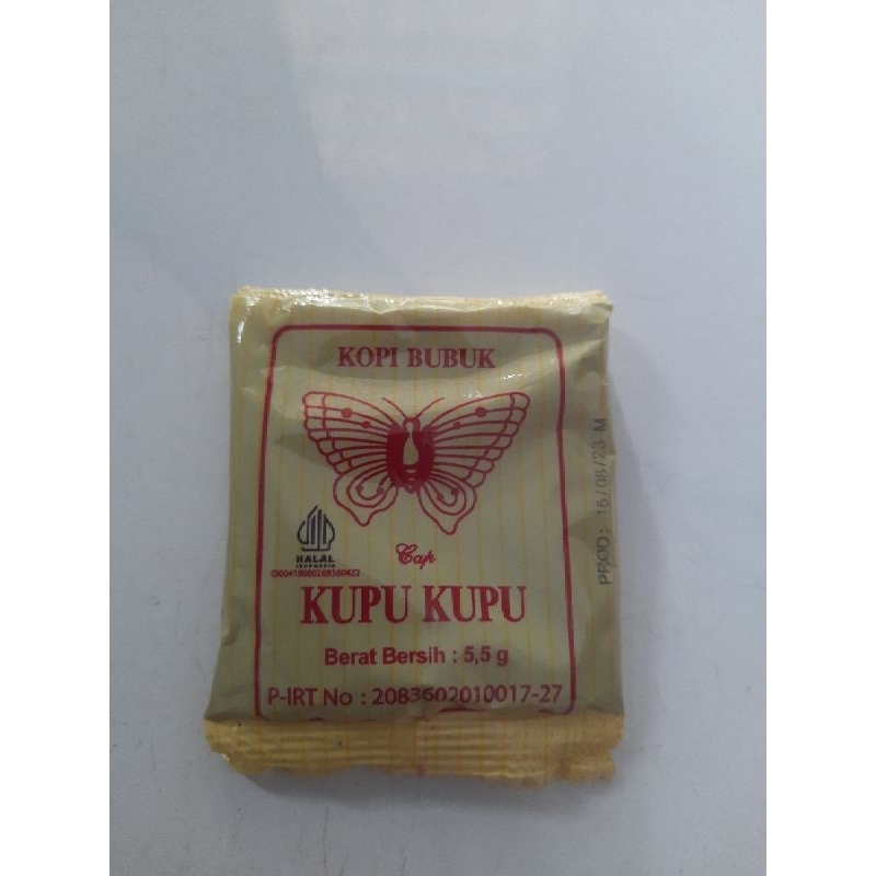

Kopi cap Kupu-kupu
